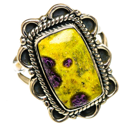 Turritella Agate Rings handcrafted by Ana Silver Co - RING106908 - Photo 2
