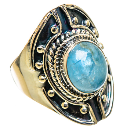 Aquamarine Rings handcrafted by Ana Silver Co - RING106912 - Photo 2