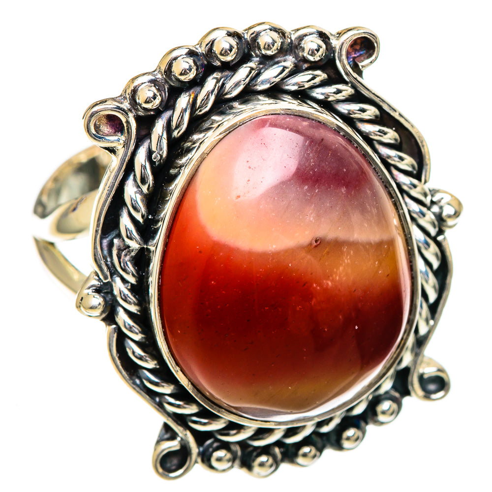 Mookaite Rings handcrafted by Ana Silver Co - RING106928 - Photo 2