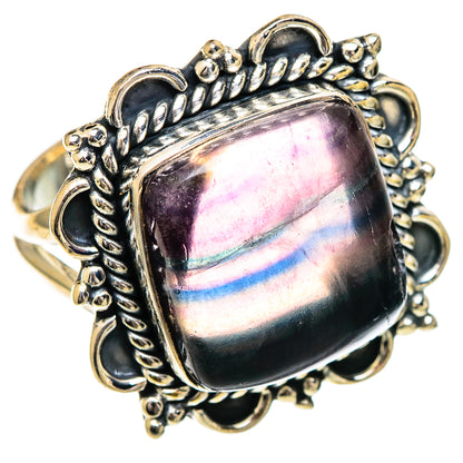 Fluorite Rings handcrafted by Ana Silver Co - RING106933 - Photo 2