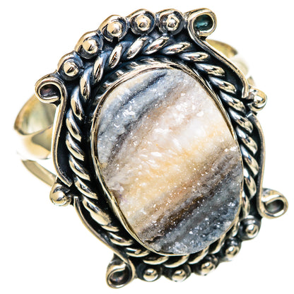 Desert Druzy Rings handcrafted by Ana Silver Co - RING106946 - Photo 2