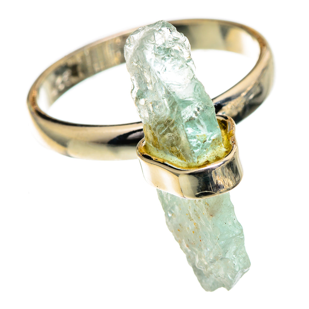 Aquamarine Rings handcrafted by Ana Silver Co - RING106950 - Photo 2