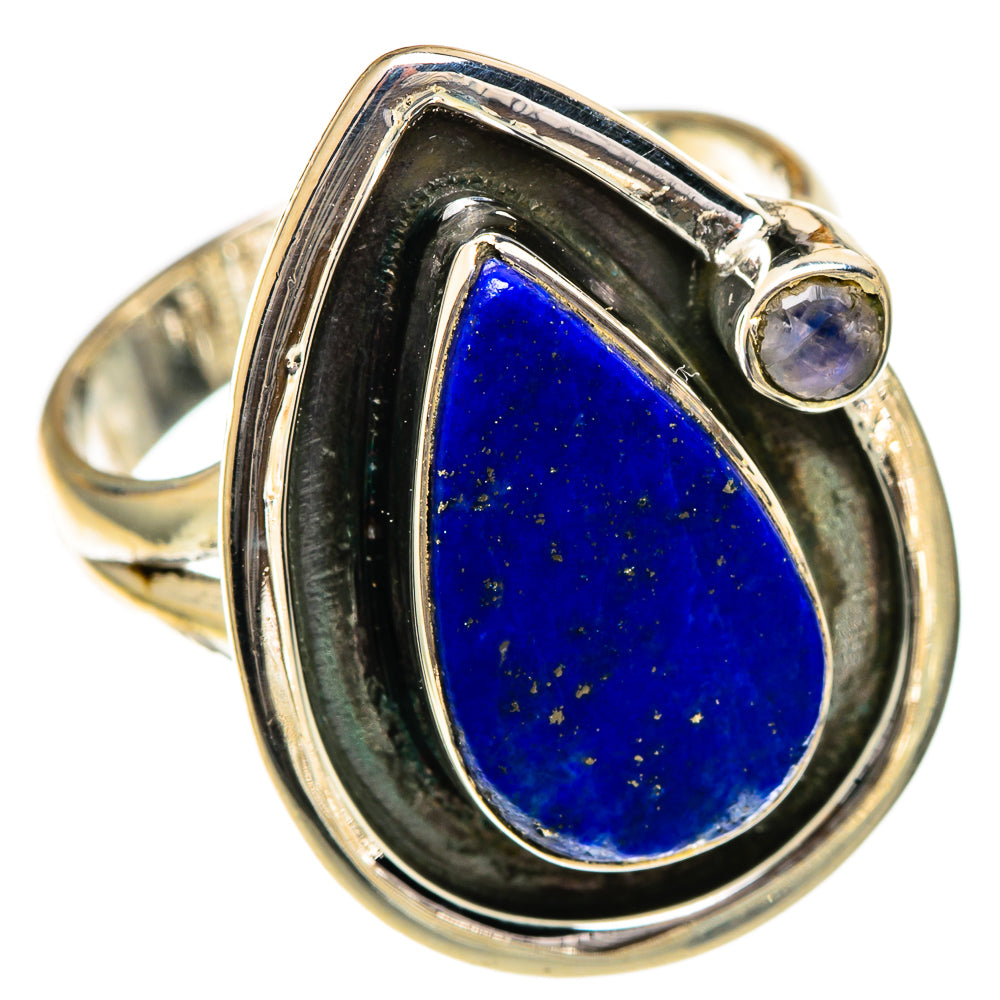 Lapis Lazuli Rings handcrafted by Ana Silver Co - RING106952 - Photo 2