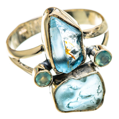 Aquamarine Rings handcrafted by Ana Silver Co - RING106954 - Photo 2