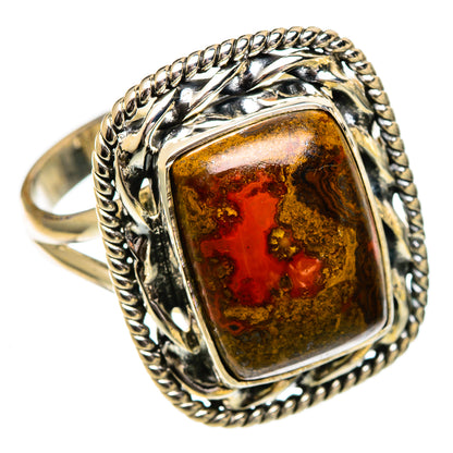 Moroccan Agate Rings handcrafted by Ana Silver Co - RING106961 - Photo 2