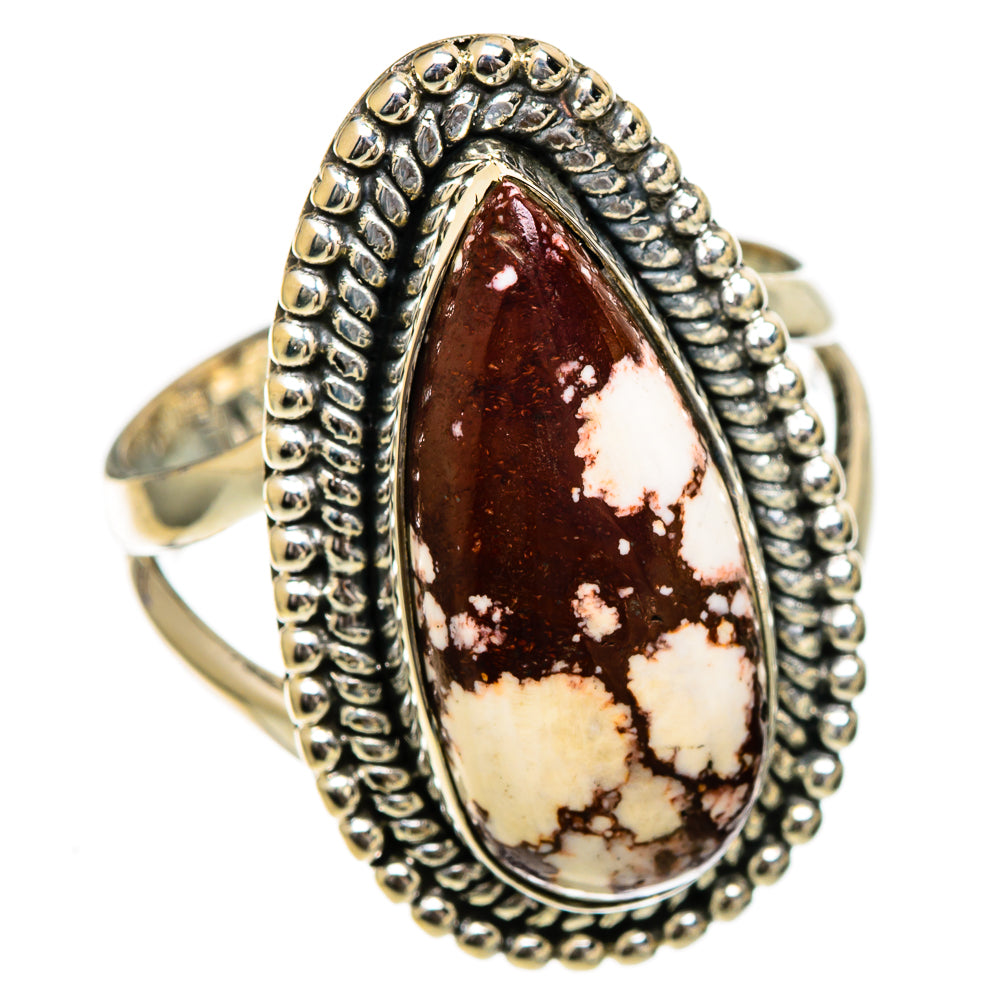 Wild Horse Jasper Rings handcrafted by Ana Silver Co - RING106965 - Photo 2