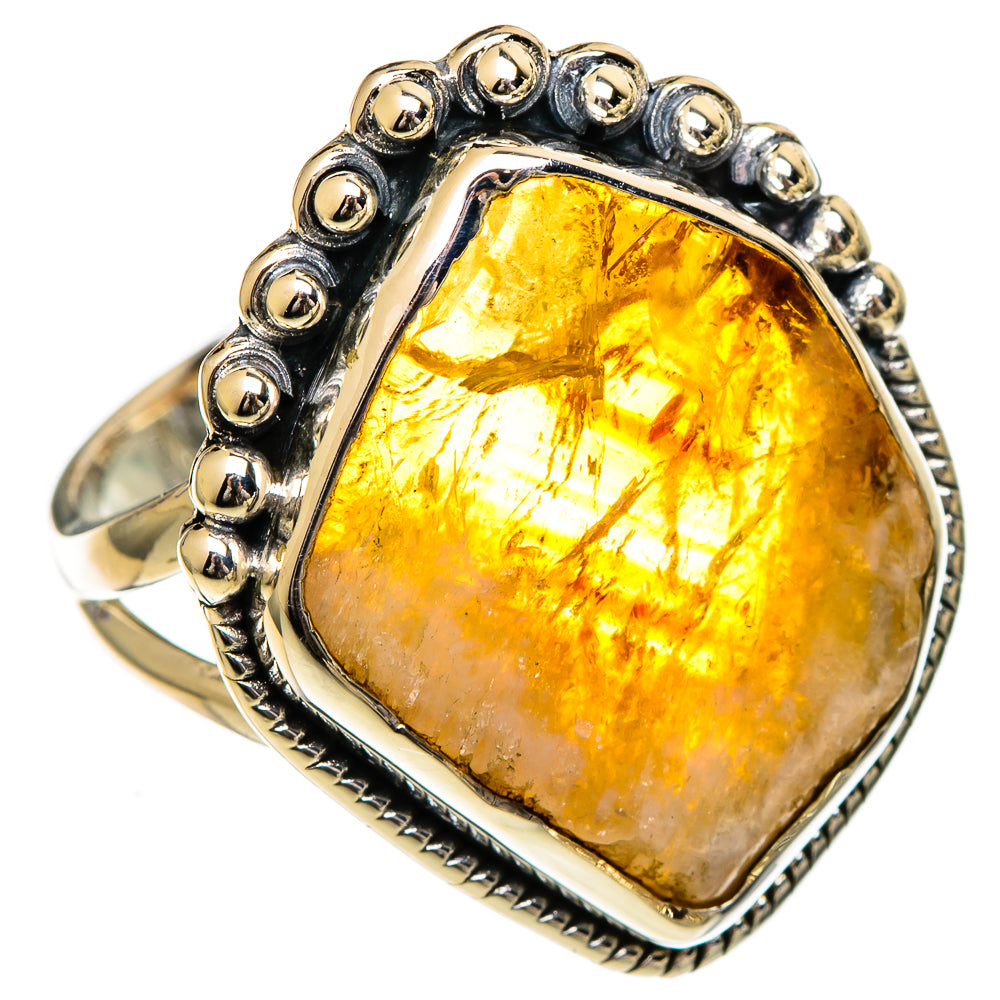 Citrine Rings handcrafted by Ana Silver Co - RING106967 - Photo 2