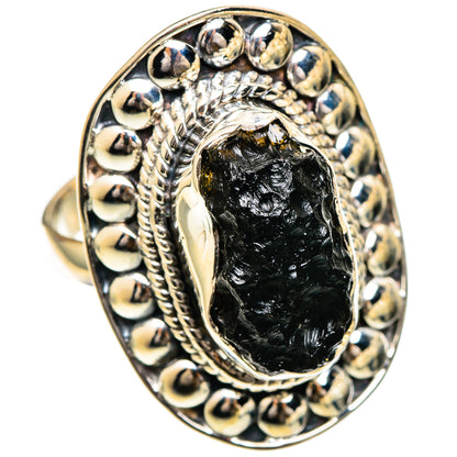 Tektite Rings handcrafted by Ana Silver Co - RING106976 - Photo 2