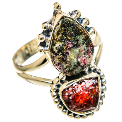 Russian Eudialyte Rings handcrafted by Ana Silver Co - RING106980 - Photo 2