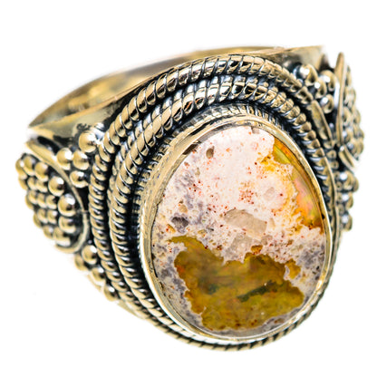 Mexican Fire Opal Rings handcrafted by Ana Silver Co - RING106982 - Photo 2