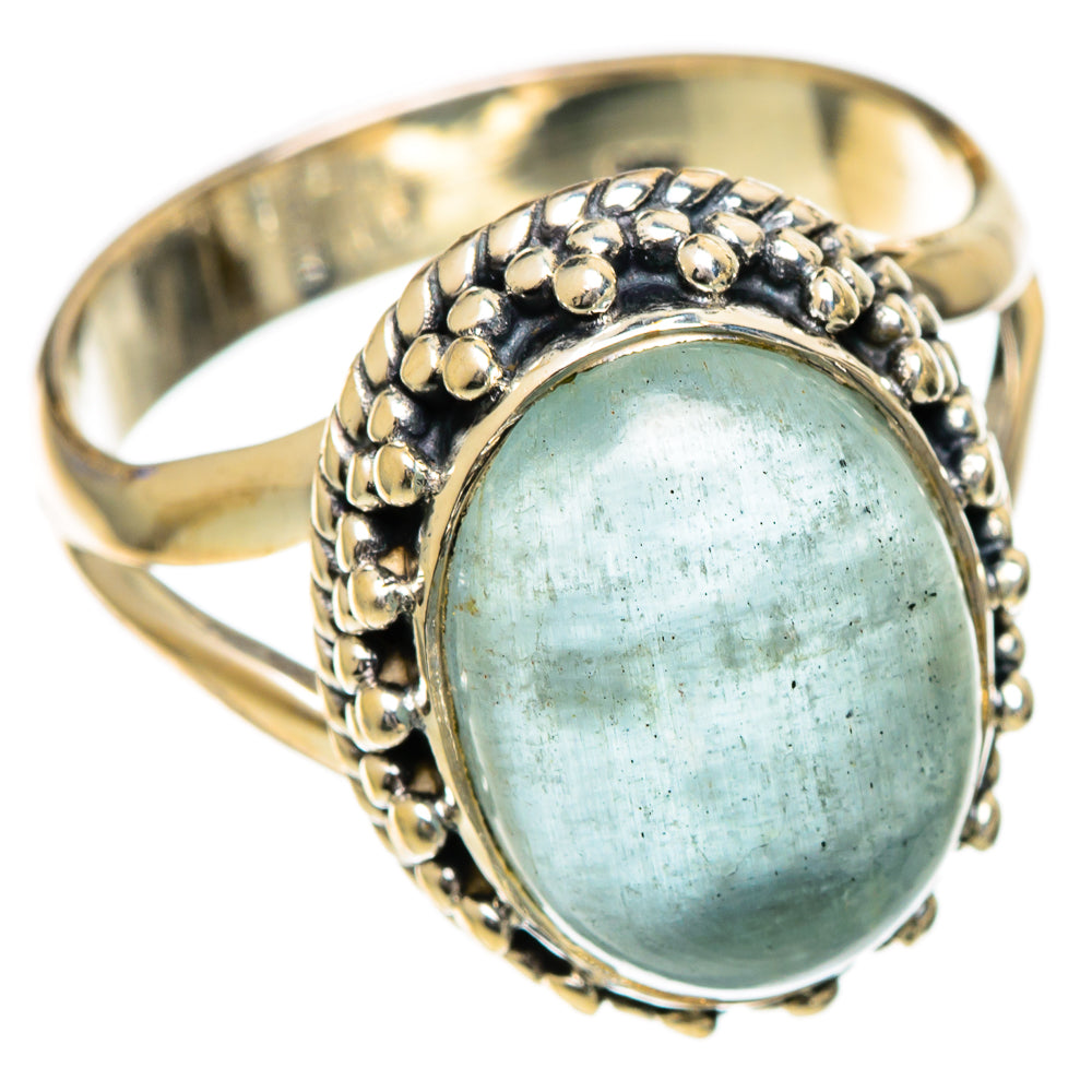 Aquamarine Rings handcrafted by Ana Silver Co - RING106987 - Photo 2