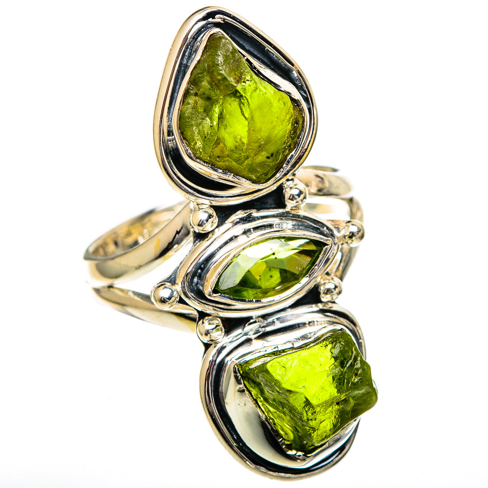 Peridot Rings handcrafted by Ana Silver Co - RING106998 - Photo 2