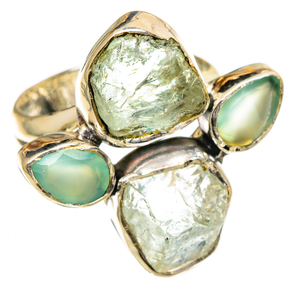 Aquamarine Rings handcrafted by Ana Silver Co - RING107022 - Photo 2
