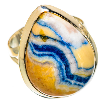 Blue Scheelite Rings handcrafted by Ana Silver Co - RING107026 - Photo 2