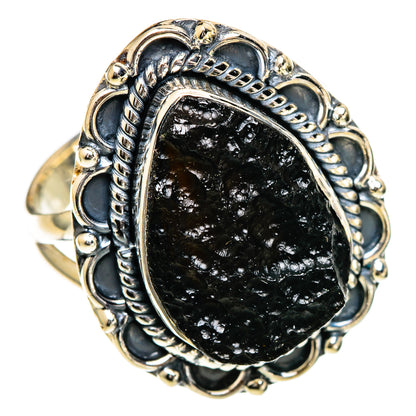 Tektite Rings handcrafted by Ana Silver Co - RING107048 - Photo 2