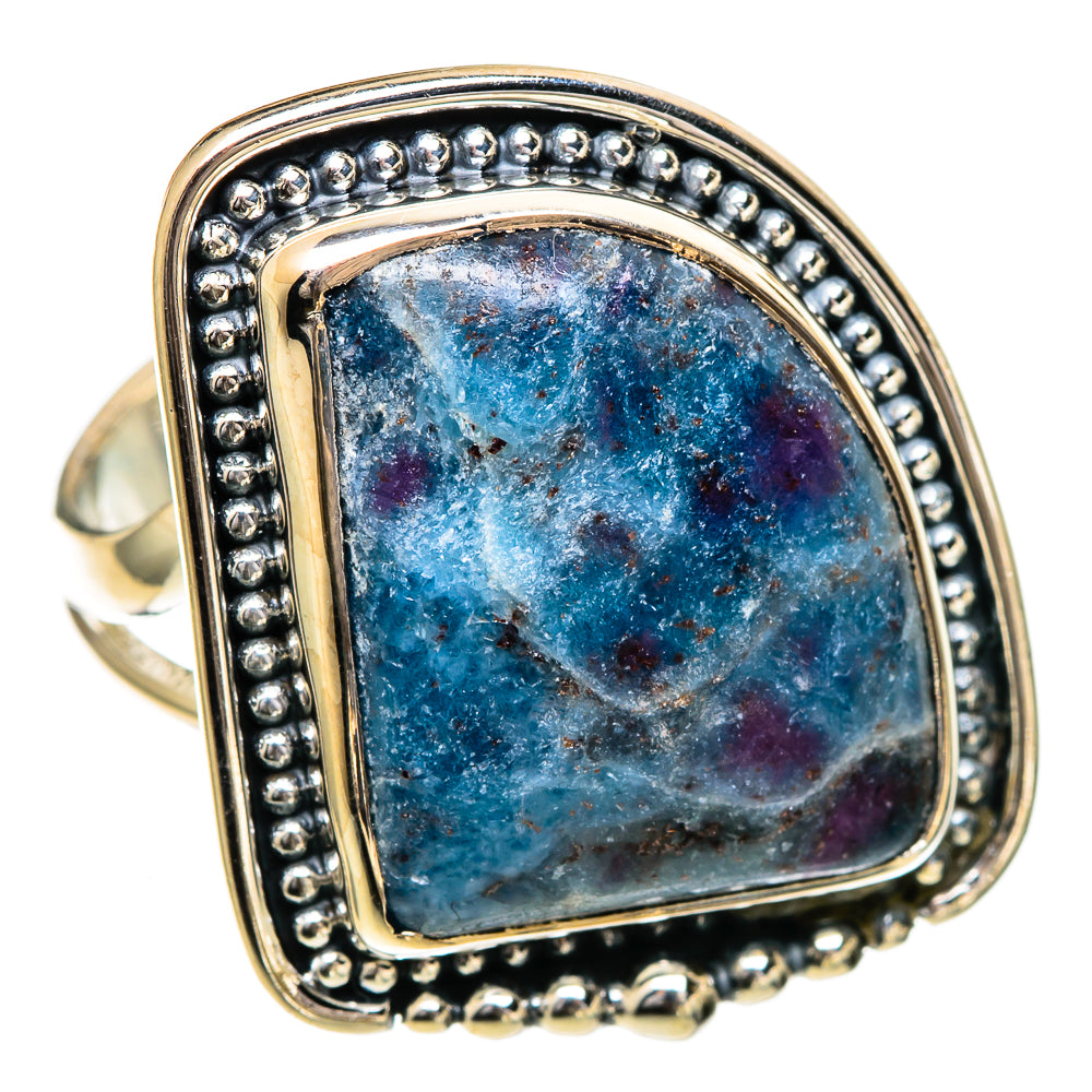 Ruby Fuchsite Rings handcrafted by Ana Silver Co - RING107065 - Photo 2