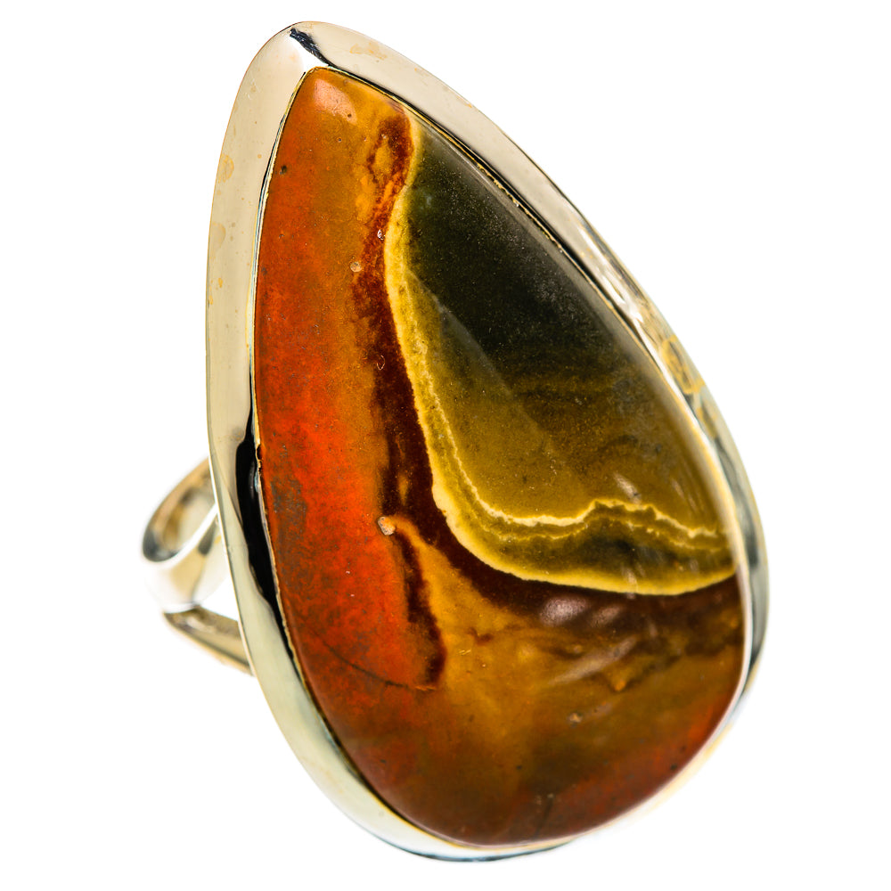 Imperial Jasper Rings handcrafted by Ana Silver Co - RING107080 - Photo 2