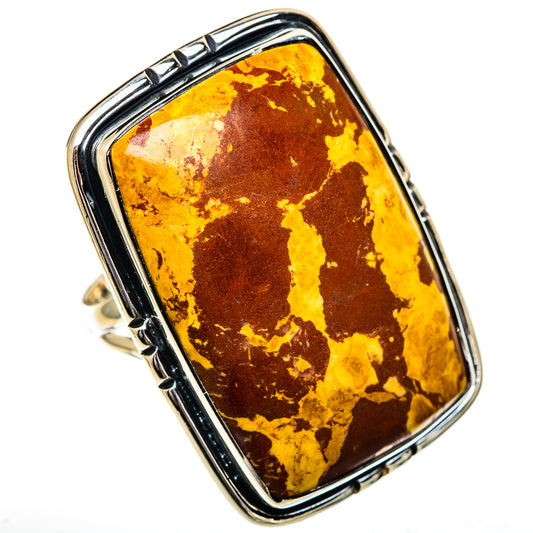 Mookaite Rings handcrafted by Ana Silver Co - RING107082 - Photo 2