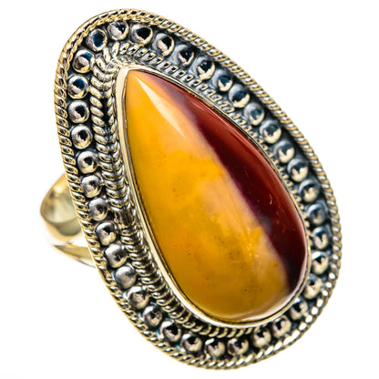 Mookaite Rings handcrafted by Ana Silver Co - RING107084 - Photo 2