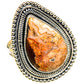 Crazy Lace Agate Rings handcrafted by Ana Silver Co - RING107085 - Photo 2