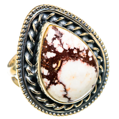 Wild Horse Jasper Rings handcrafted by Ana Silver Co - RING107086 - Photo 2