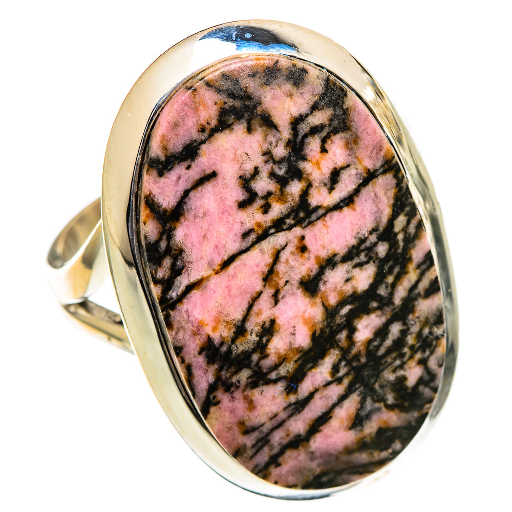 Rhodonite Rings handcrafted by Ana Silver Co - RING107089 - Photo 2