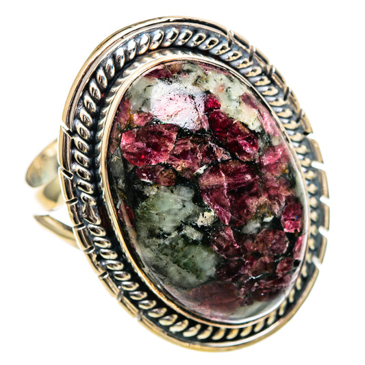 Russian Eudialyte Rings handcrafted by Ana Silver Co - RING107091 - Photo 2