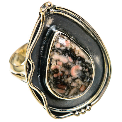 Crinoid Fossil Rings handcrafted by Ana Silver Co - RING107127 - Photo 2