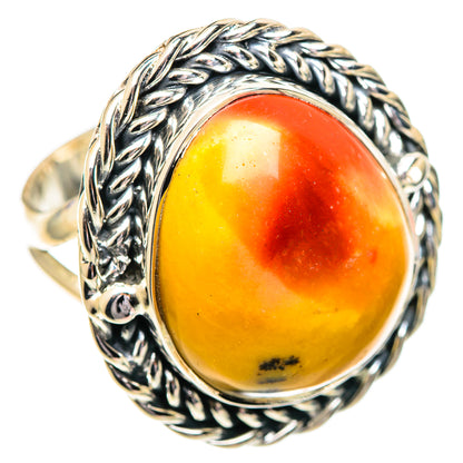 Mookaite Rings handcrafted by Ana Silver Co - RING107144 - Photo 2