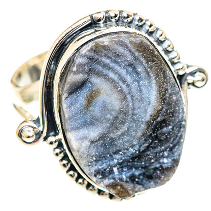 Desert Druzy Rings handcrafted by Ana Silver Co - RING107161 - Photo 2
