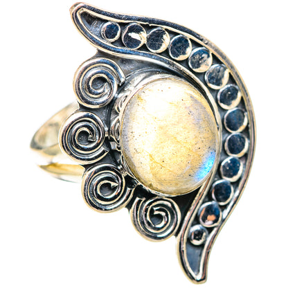 Labradorite Rings handcrafted by Ana Silver Co - RING107166 - Photo 2