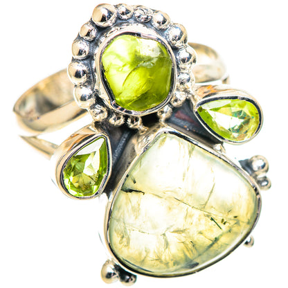 Prehnite Rings handcrafted by Ana Silver Co - RING107172 - Photo 2