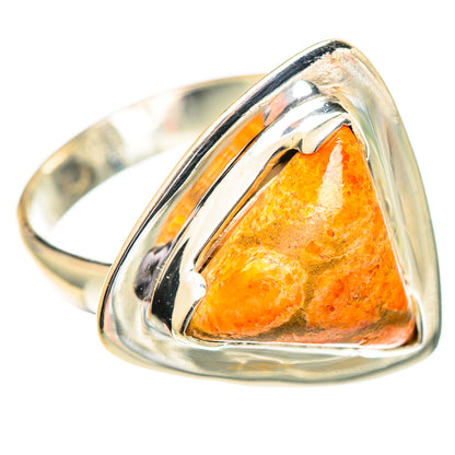 Sponge Coral Rings handcrafted by Ana Silver Co - RING107182 - Photo 2