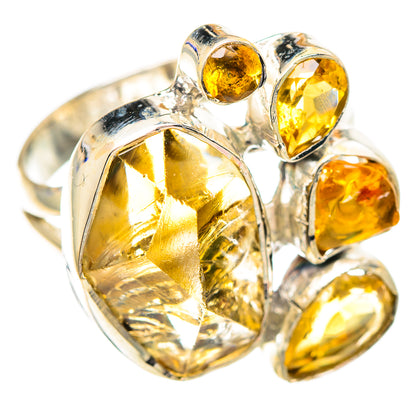 Citrine Rings handcrafted by Ana Silver Co - RING107183 - Photo 2