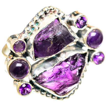 Amethyst Rings handcrafted by Ana Silver Co - RING107188 - Photo 2