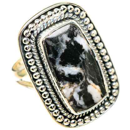 Gabbro Stone Rings handcrafted by Ana Silver Co - RING107189 - Photo 2