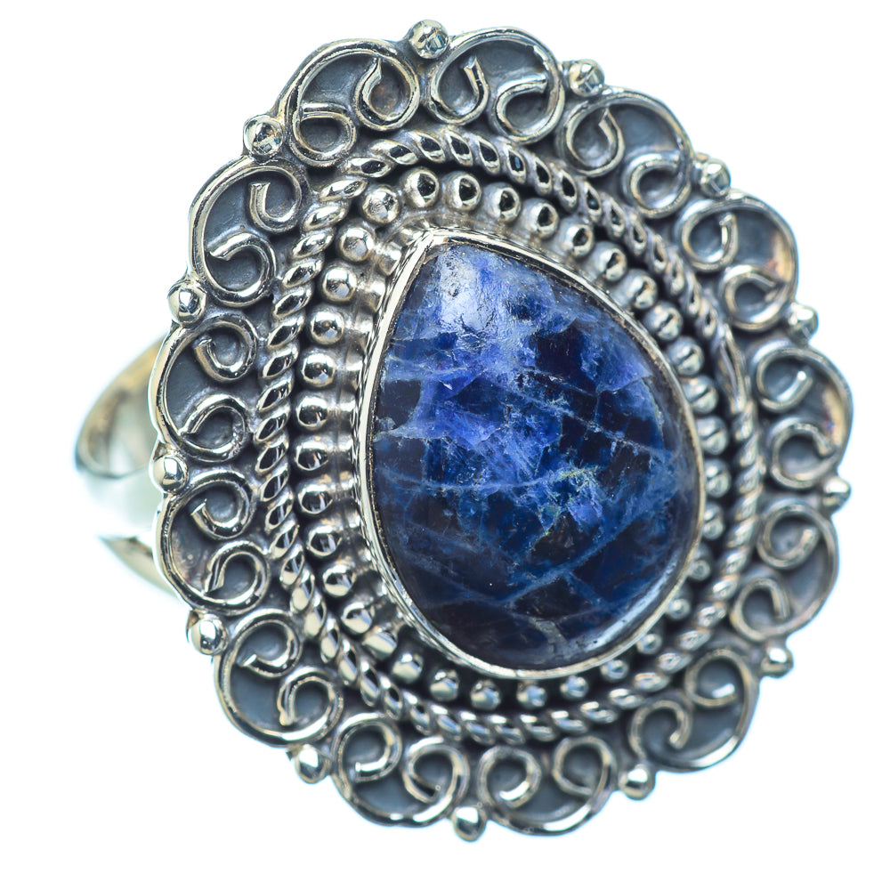Sodalite Rings handcrafted by Ana Silver Co - RING10718