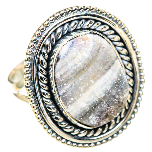 Desert Druzy Rings handcrafted by Ana Silver Co - RING107195 - Photo 2