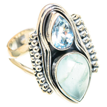 Aquamarine Rings handcrafted by Ana Silver Co - RING107198 - Photo 2