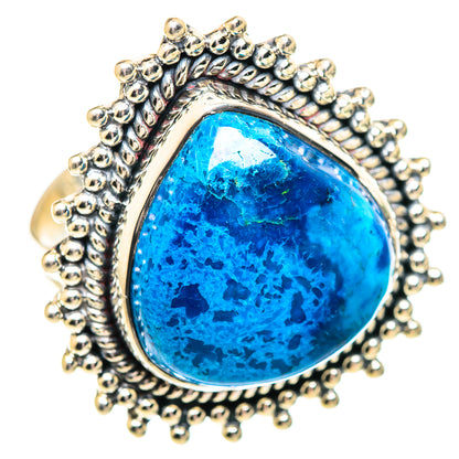 Chrysocolla Rings handcrafted by Ana Silver Co - RING107204 - Photo 2