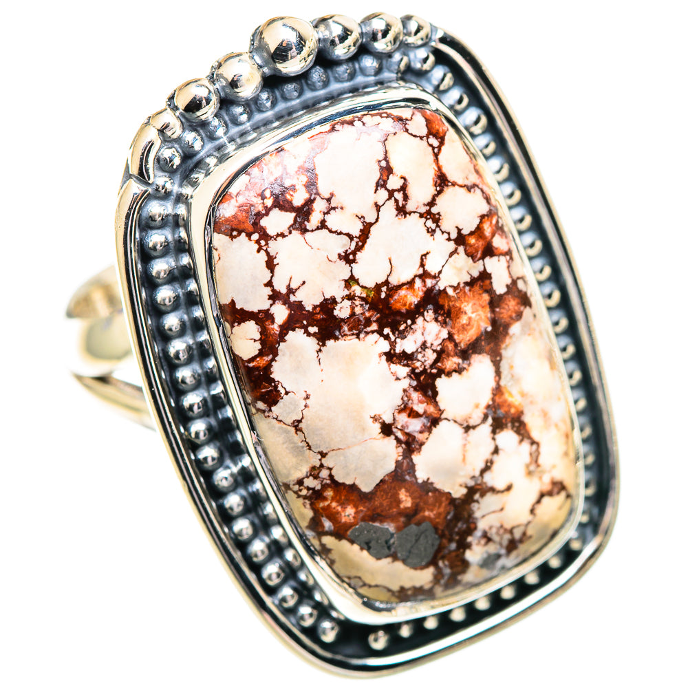 Wild Horse Jasper Rings handcrafted by Ana Silver Co - RING107214 - Photo 2