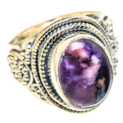 Charoite Rings handcrafted by Ana Silver Co - RING107219 - Photo 2