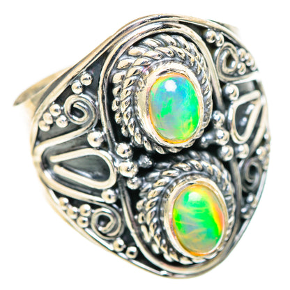 Ethiopian Opal Rings handcrafted by Ana Silver Co - RING107227 - Photo 2