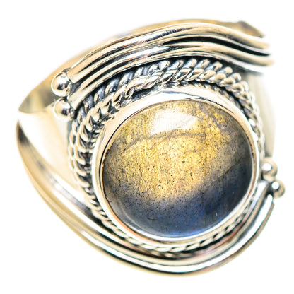 Labradorite Rings handcrafted by Ana Silver Co - RING107232 - Photo 2