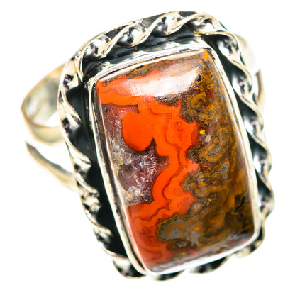 Moroccan Agate Rings handcrafted by Ana Silver Co - RING107246 - Photo 2