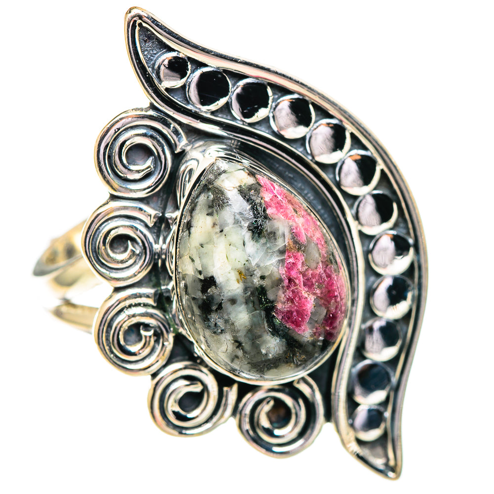 Russian Eudialyte Rings handcrafted by Ana Silver Co - RING107249 - Photo 2
