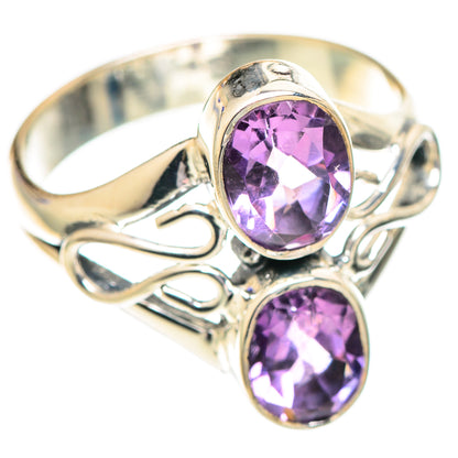 Amethyst Rings handcrafted by Ana Silver Co - RING107250 - Photo 2