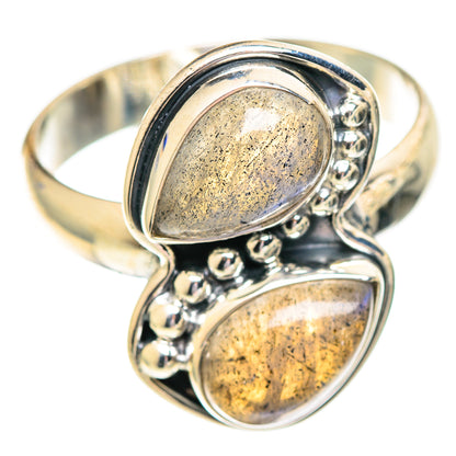 Labradorite Rings handcrafted by Ana Silver Co - RING107266 - Photo 2