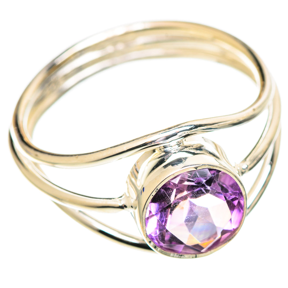 Amethyst Rings handcrafted by Ana Silver Co - RING107282 - Photo 2