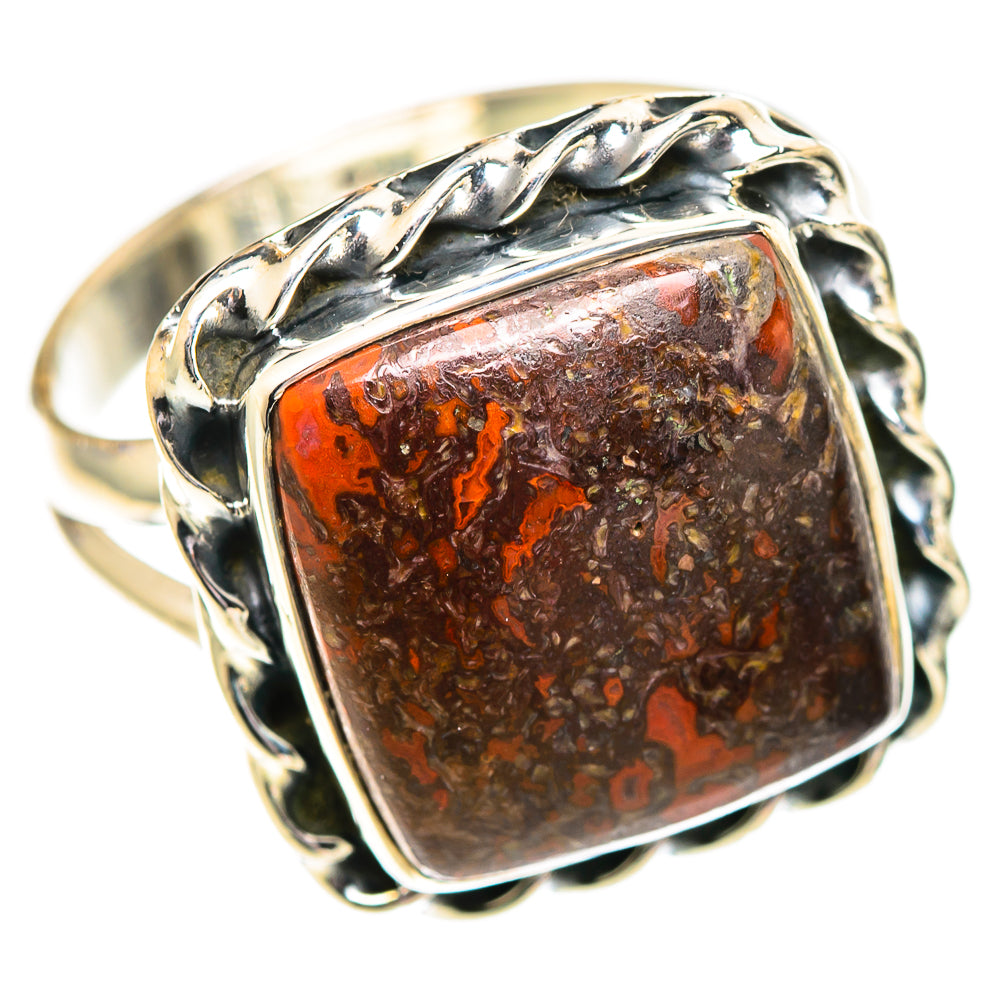 Dinosaur Bone Rings handcrafted by Ana Silver Co - RING107303 - Photo 2